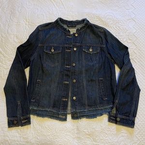 Fringed Denim Jacket from Universal Thread by Target - Size Large
